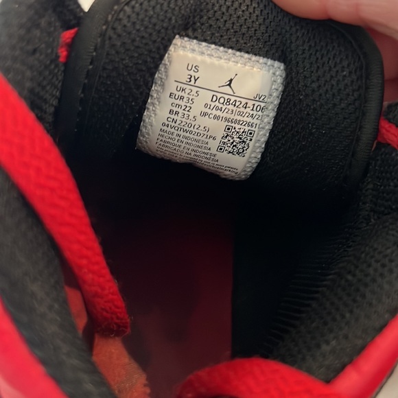 Nike Air Jordan’s - Size 3 (big kid) - Picture 7 of 8